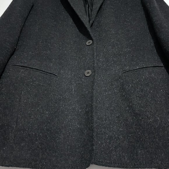 Wool Mohair Two Button Blazer - Picture 9 of 16